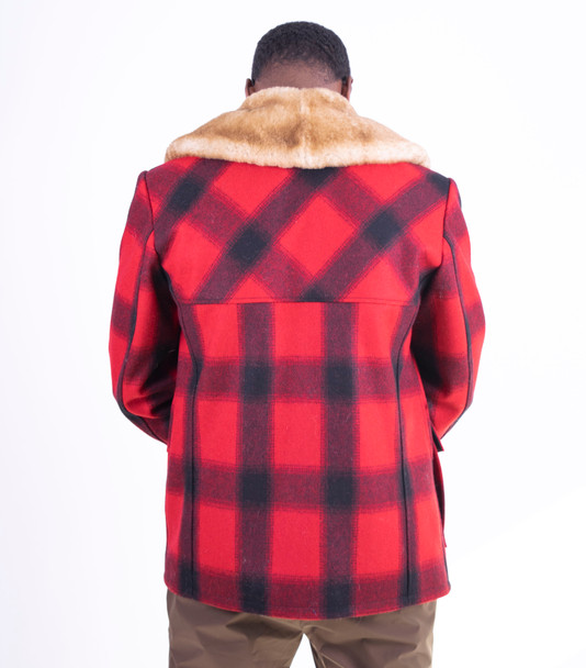 lumberjack jacket fur collar