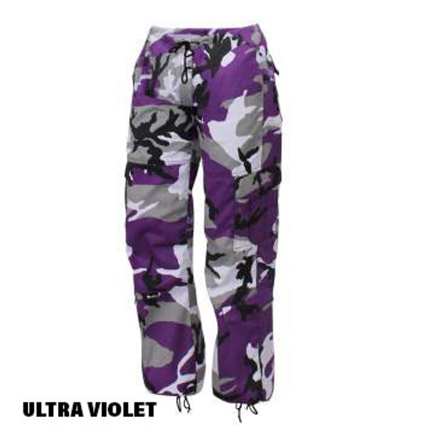 Ultra Violet Rothco Ladies Colored Camo Pants