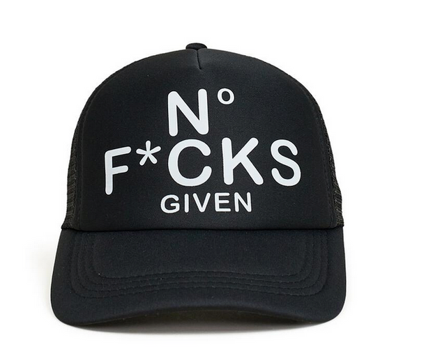 No F*CKS Given Trucker Hat