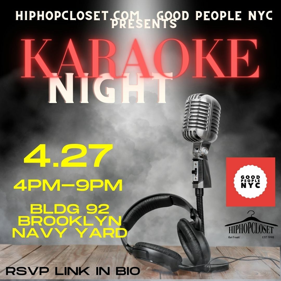 Karaoke Night at HipHopCloset