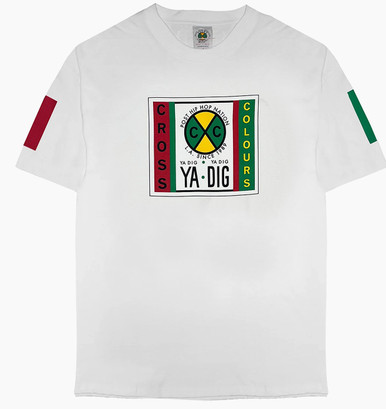 Cross Colours Ya Dig Tee Shirt | HipHopCloset.com