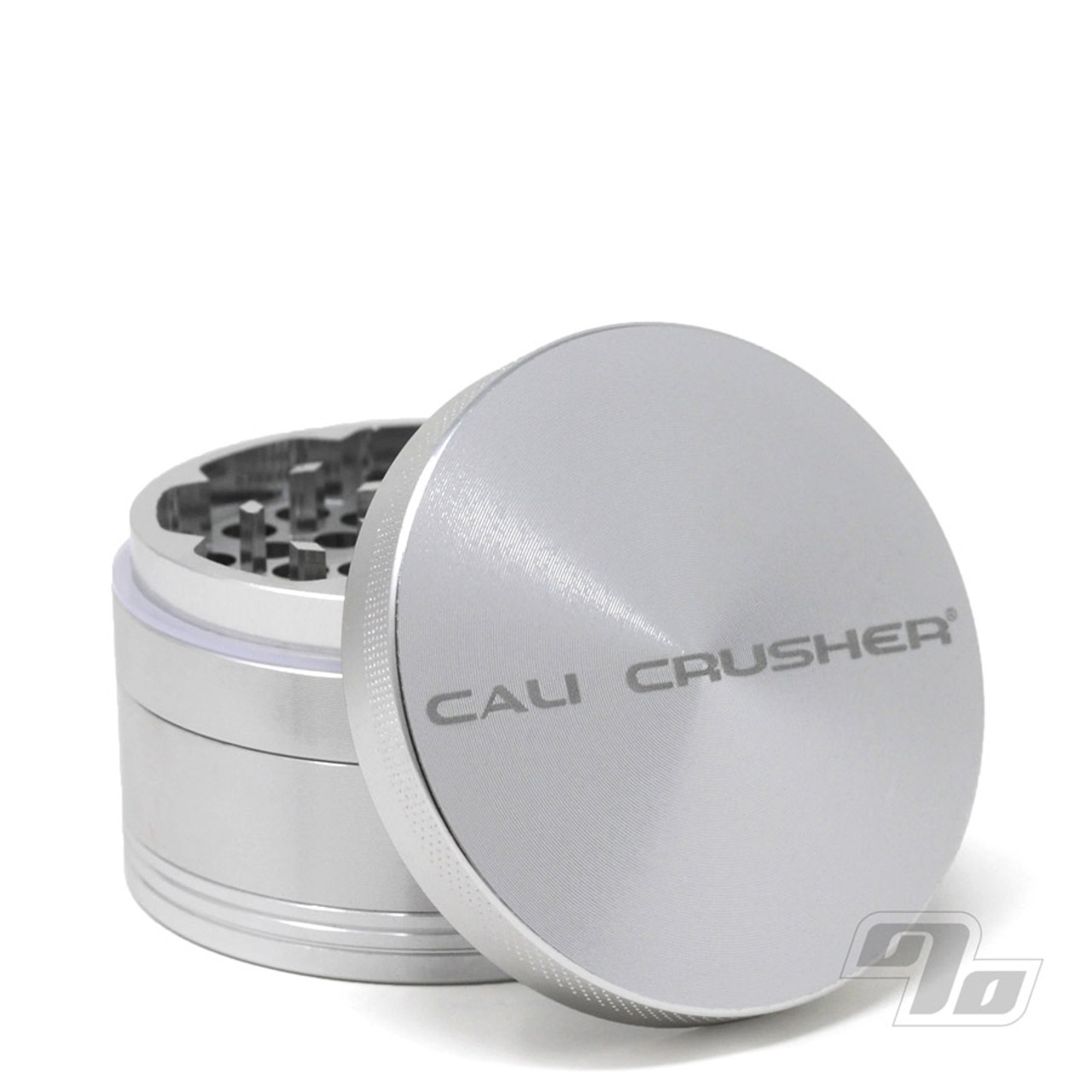 Cali Crusher OG 4 Piece 2.5 Herb Grinder Silver
