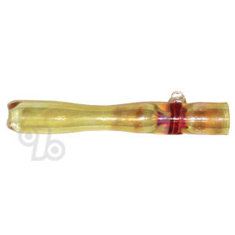 Silver fumed Euro-style Glass Cigarette Holder