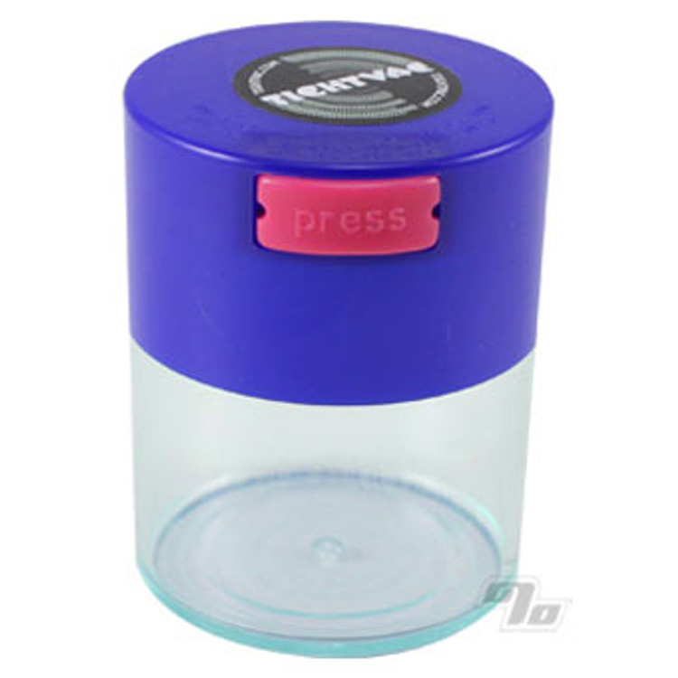 Small Clear Tightvac smell proof herb container