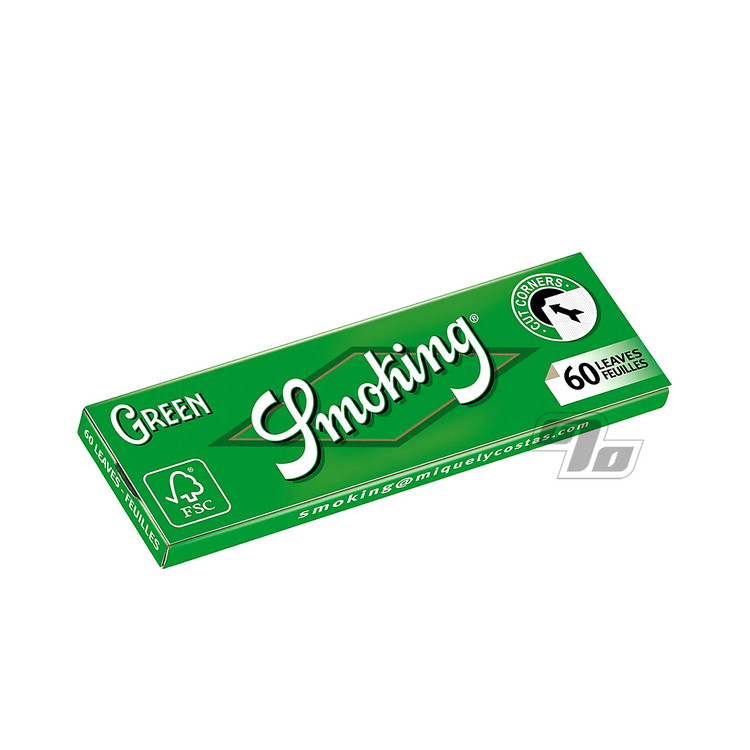 Smoking Green #8 Cut Corner Rolling Papers