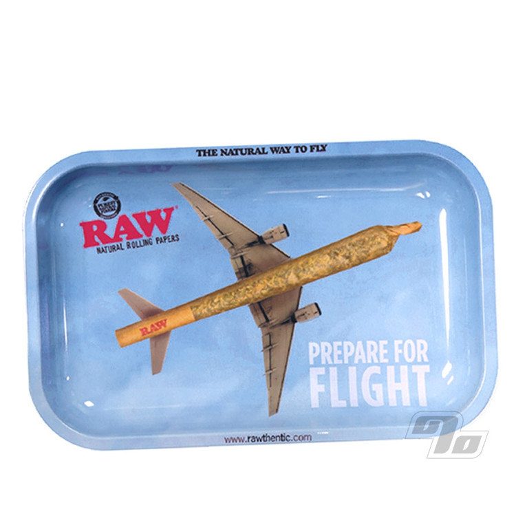 RAW Prepare for Flight Small Rolling Tray