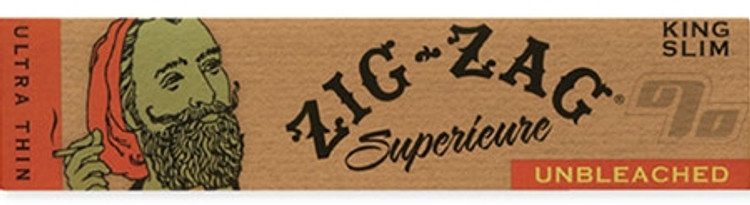 Zig Zag Unbleached King Size Rolling Papers