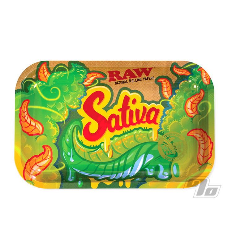 Sativa RAW Rolling Tray Small