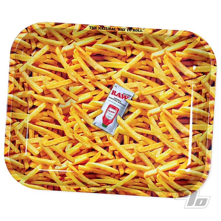 RAW French Fries Rolling Tray