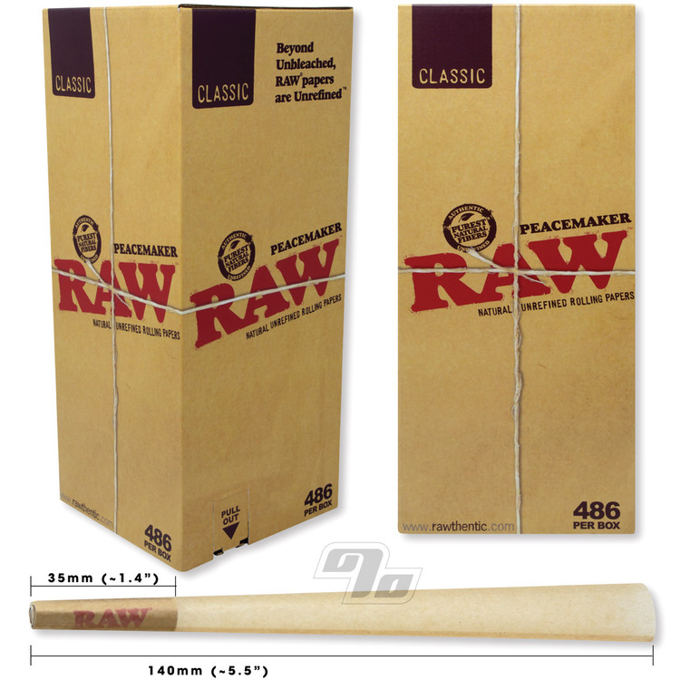 RAW Peacemaker Cones 468 cone Bulk Box