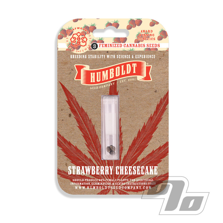 Humboldt Seed Company Strawberry Cheesecake 3 pack Feminized Cannabis Seeds