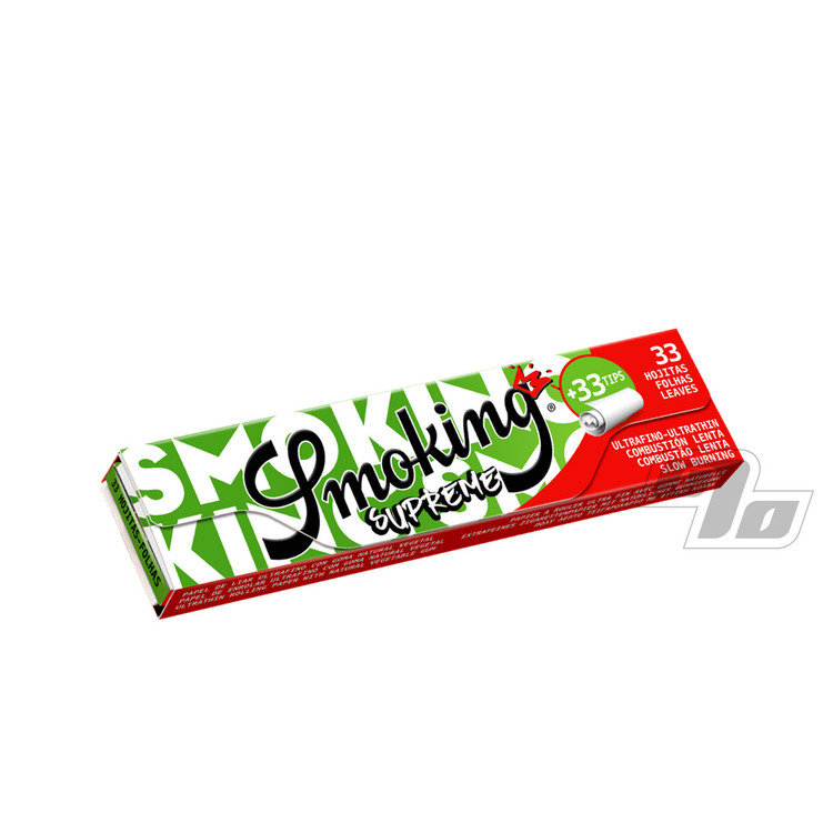 Smoking Supreme King Size Rolling Papers with Tips