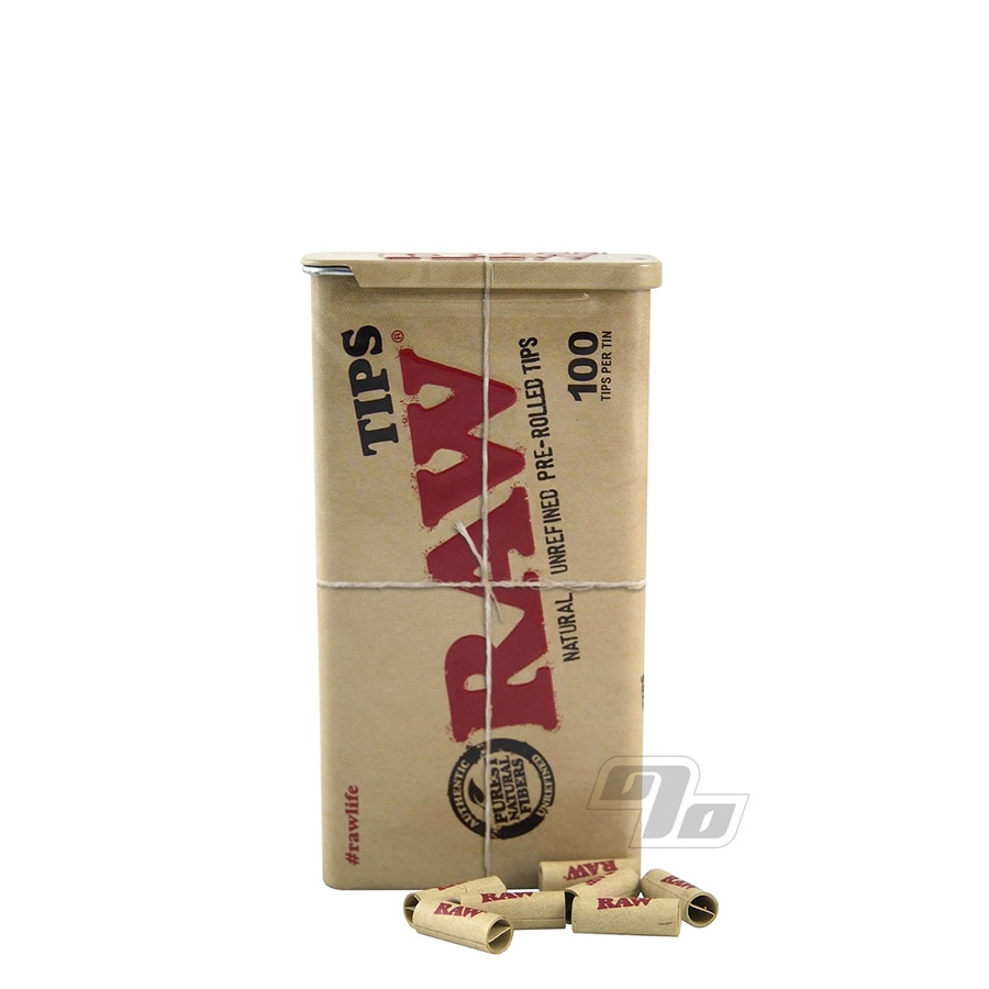 RAW] Authentic Pre Rolled Tips - TIPS - 100