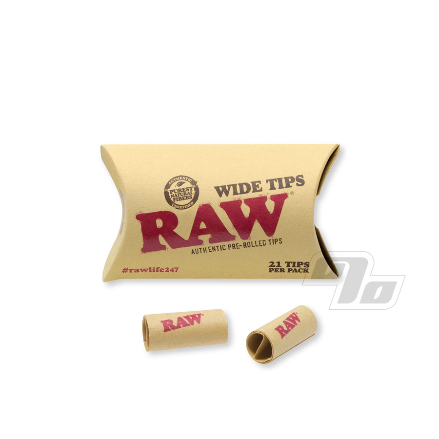 raw pre-rolled tips