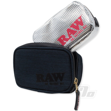 Raw® - Smell Proof Smokers Pouch - Large (Quarter Pound) -SmokeDay