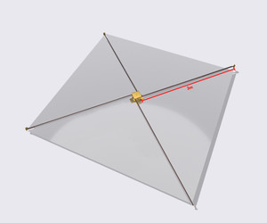 Spinnaker3 Dragsail deployed - Vestigo Aerospace - SmallSat Catalog - Orbital Transports Spinnaker3 Dragsail deployed - Vestigo Aerospace - SmallSat Catalog - Orbital Transports