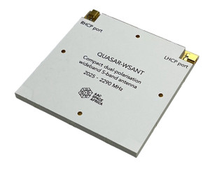 QUASAR-WSANT - Wideband Dual-Polarization S-Band Antenna - AAC Clyde Space - SmallSat catalog - Orbital Transports