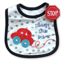 BWB1231 Car Designed Baby Bibs
