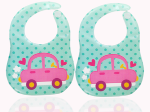BWB1236 Cartoon Waterproof Children Bibs