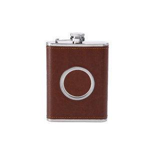 MOR3551 Stainless Steel Telescopic Hip Flask
