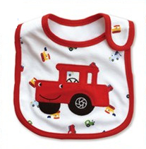BWB1232 Children Bibs With Truck Pattern