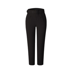 CLO3025 High Waist Women Trousers with Belt 