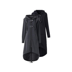 CLO3029 Hooded Trench Coat