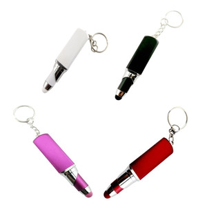 OFF3080 Lovely Lipstick Stylus Keychain
