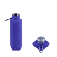 SPO3201 24OZ Silicone Foldable Water Bottle