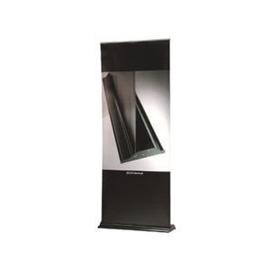 OFF3504 Single Sided Retractable Banner with Black Stand