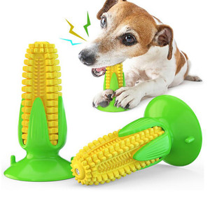 HOM3300 Corn Shape Sound Dog Molars with Sucker