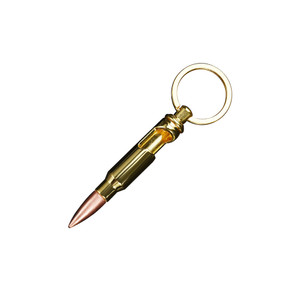 HOM3626 Bullet Shape Bottle Opener Keychain