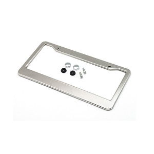 HOM3546 Plain License Plate Frame