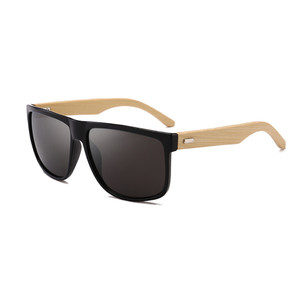 SPO3381 Fashion Wooden Leg Sunglasses