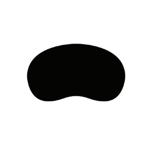 CLO3223 Black Cold and Hot Sleep Mask