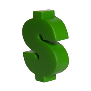 OFF4077 Dollar Sign Stress Reliever
