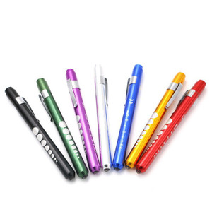 MOR4621 Medical Clickable LED Penlight With Pupil Gauge