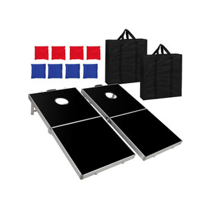 SPO4130SW Foldable Aluminum Cornhole Bag Toss Set