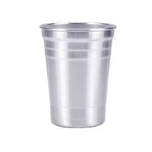 HOM4654SW 500ml Single Layer Stainless Steel Pint Cup