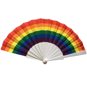 MOR4532SW Rainbow Folding Fan