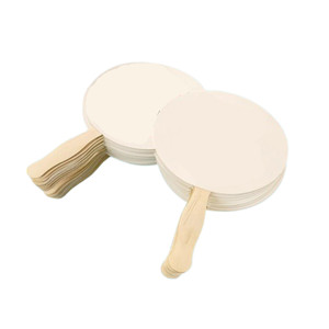 MOR7269SW Paper Hand Fan 7"