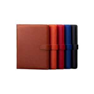 FPD1143 Leather Portable Hard Cover Folder