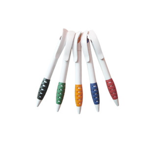 FPP1154 Plastic Ballpoint Pen with Hollow-out Finger Grip