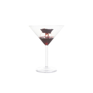 BWG1216 Martini Glass with Inner Decander