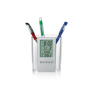 FPE1124 Acrylic Pen Holder with Timer
