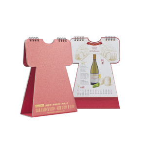FPA1119 Unique Dress Shaped Desk Calendar
