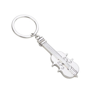 HAK1134 Metal Violin Keychain