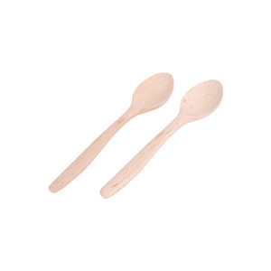 HAD1139 Oval Bowl Wooden Ice Cream, Yogurt Spoon