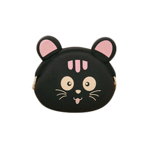 HAB1112 Portable Kitty Silicone Coin Purse
