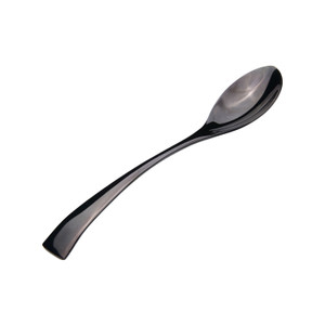 BWS1175 Black Dining Spoon with Mirror Finish